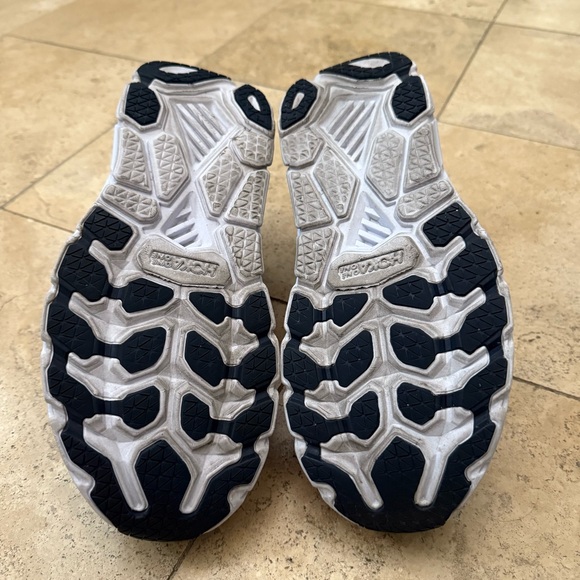 Hoka Clifton 7 Running Shoes Womens Size 11B Navy/Orange - Picture 6 of 7